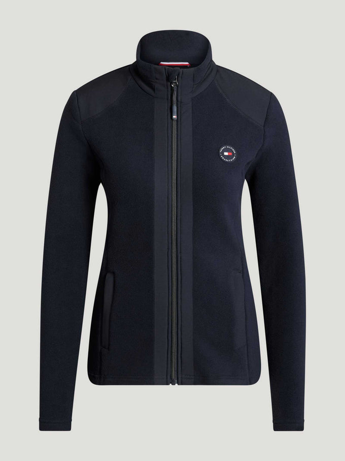 Tommy Hilfiger Elmonte Damen Fleecejacke für Komfort – DESERT SKY / M