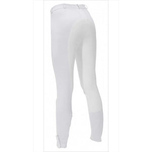 Weiße Busse Kinderreithose Liverpool Uni mit elastischem Kunstleder-Vollbesatz und Komfortbund. Perfekt für Reitsport und Turniere geeignet.