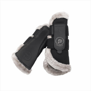 Eskadron Gamaschen Mesh Faux Fur Platinum #SALE