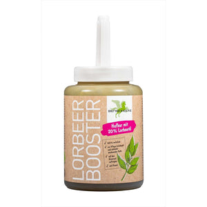 Bense & Eicke Lorbeer Hufkur mit 20 % Lorbeeröl für gesunde Hufe. Natürliches Hufpflegeöl zur Stärkung und Elastizität bei trockenen Hufen.