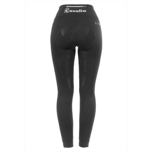 Cavallo Reitleggings CAVALLIN Grip RL Vollbesatz-Grip, Performance Stretch