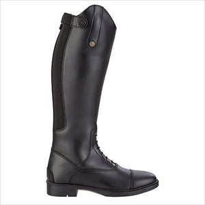 Bottes d'équitation pour enfants Suedwind Bottes noires Kids Fun en cuir synthétique 
