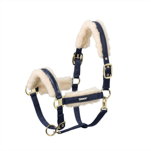 Eskadron Halfter Evo Wool Doublepin Gold Basic Collection #SALE