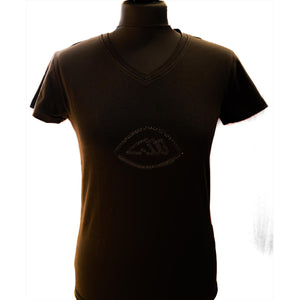Equiline Damen T-Shirt mit V-Ausschnitt EQGLOG Frühjahr/Sommer 2026 #SALE