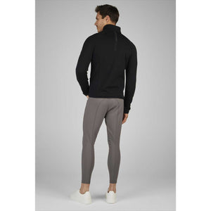 Rückansicht der PIKEUR Herren Sweatjacke Polartec mit sportlichem Schnitt und elastischem Material für maximale Bewegungsfreiheit.