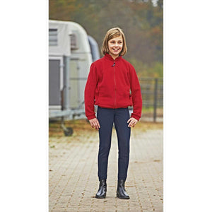 Busse Reithose Kinder aus Baumwolle in Dunkelblau mit Elastikbund, ideal für junge Reiter. Komfortabler Sitz und klassischer Schnitt für den Alltag.