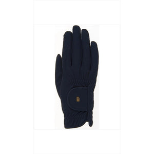 Roeckl Reithandschuhe Sommer Grip - Artikel 13786 in Dunkelblau. Elastischer Sommerhandschuh, ideal für präzise Zügelführung im Reitsport.
