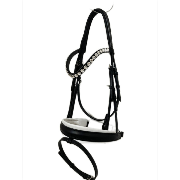 Otto Schumacher Bridle Venice Comfort XS with reins browband: crystal 