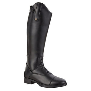 Bottes d'équitation pour enfants Suedwind Bottes noires Kids Fun en cuir synthétique 