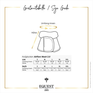 Equest Hufglocken Airflow Mesh