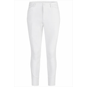 Eskadron Reithose Herren Turnier - Fullgrip Core in Weiß mit ergonomischem Schnitt und 4-Way-Stretch für ganzjährigen Reitsportkomfort.