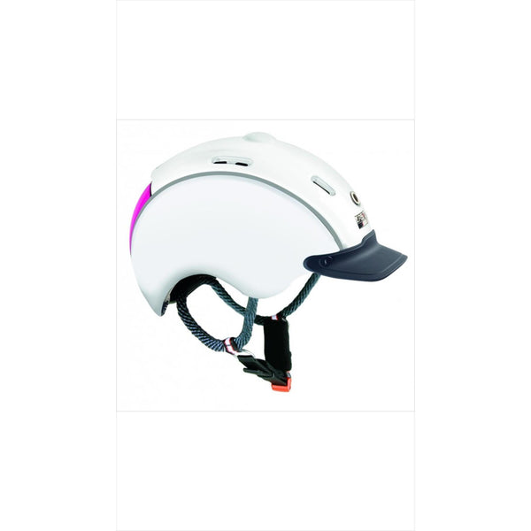 Casco Reithelm Nori Hufeisen schwarz/grau glanz Kinderhelm