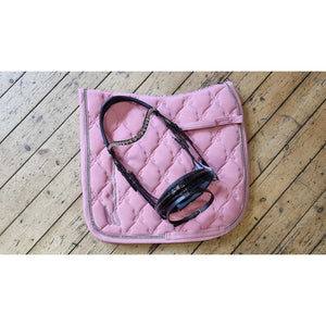 Otto Schumacher Trense Köln Lucidi Venato Braun Zierkleder fineline rose gold dunkel #SALE