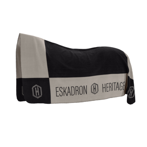Eskadron Heritage Abschwitzdecke FLEECE PLAIT – black