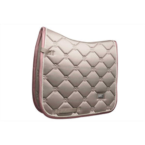 Schabracke Desert Rose von Equestrian Stockholm mit gestepptem Muster und Logo-Patch. Ideal für stilbewusste Reiter, schmutzabweisend.