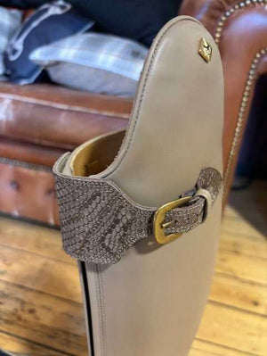 DeNiro Polo Dressurstiefel S5601/D mit Reißverschluss vorne