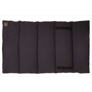 B&R Bandagierunterlagen Stallbandagen im 4er Set, schwarz, mit Klettverschlüssen für sicheren Halt beim Transport oder im Stall.