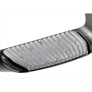 Detailansicht der rutschfesten Trittfläche des Samshield Sicherheitssteigbügels Shield Rup. Bietet optimalen Halt und Komfort für Reiter.