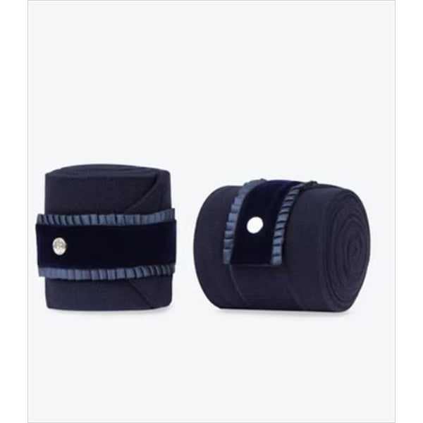 Ps of Sweden Bandagen Ruffle Midnight Blue