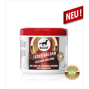 Leovet Lederbalsam 500ml - Lederpflege für Glattleder mit Glanz-Effekt. Umweltfreundlich, mineralölfrei, ideal für Stall & Pflege.
