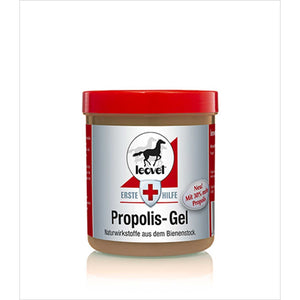 Leovet Propolis-Gel 350ml - Hautpflege Gel mit antibakterieller Wirkung für Pferde, ideal für Stallapotheke bei Ekzemen und Insektenstichen.