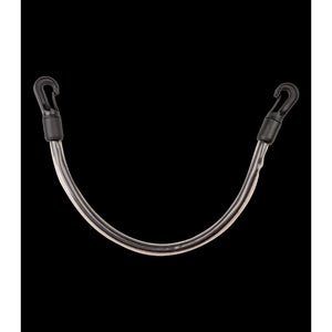 Schweifkordel PVC beschichtet mit elastischem Kern und Haken, 40cm lang – pflegeleichtes Decken-Zubehör von Waldhausen.