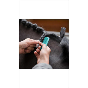 TransHorse Sport Clip Set - Vielseitiges Einflechten | Stark und Praktisch, Clip fixiert Mähne beim Einflechten für präzises Arbeiten am Pferd.