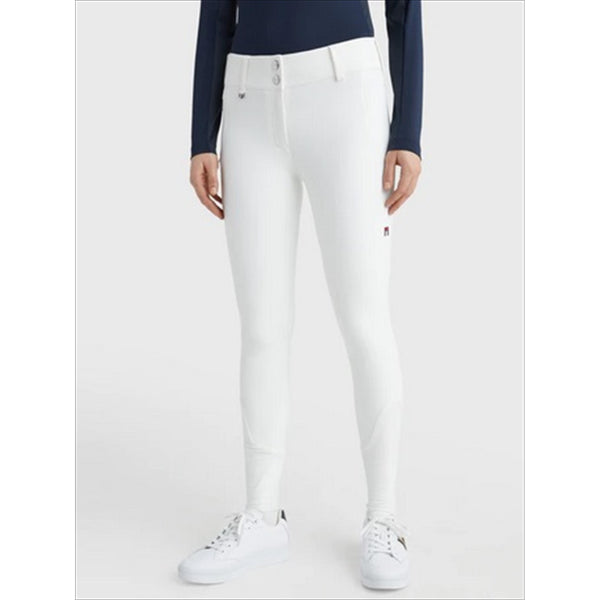 TOMMY HILFIGER women's full-seat breeches Pro Optic White standard collection 