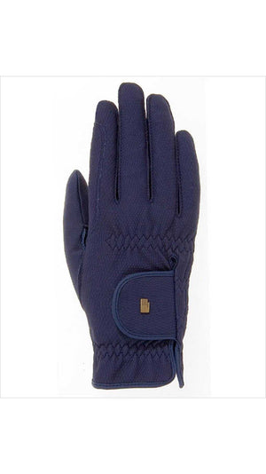 Roeckl Reithandschuhe Kinder in Navy-Blau, aus strapazierfähigem Synthetikleder mit optimalem Sitz und wintertauglichem Design.