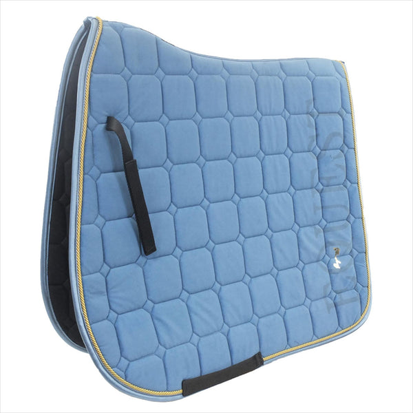 Equest Poly Chess Golden Winter saddle pad with cord 