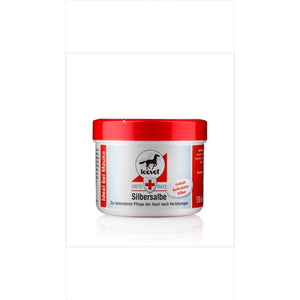 Leovet Silbersalbe 150ml - Antiseptische Silbercreme für Pferde mit kolloidalem Silber zur Hautpflege bei Verletzungen in der Stallapotheke.