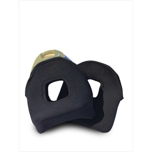 Eskadron Steigbügelschoner Neopren in Schwarz mit Aussparung, idealer Schutz für Steigbügel. Neopren Steigbügelschoner kaufen für Sattelzubehör.