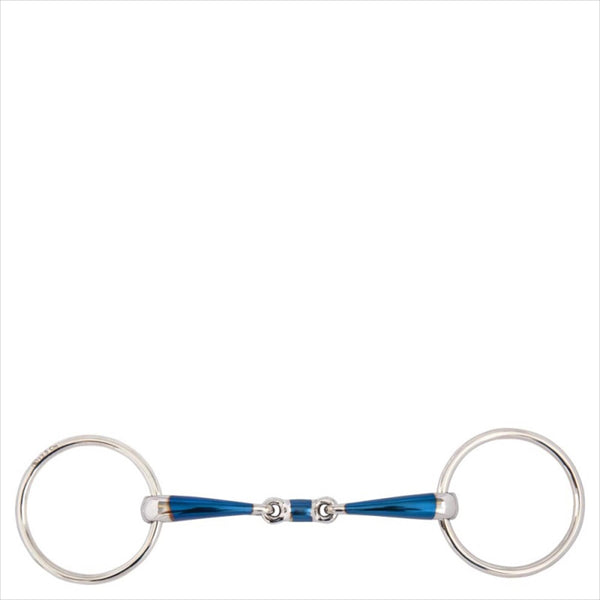 B&amp;R snaffle bit Sweet Iron double jointed 