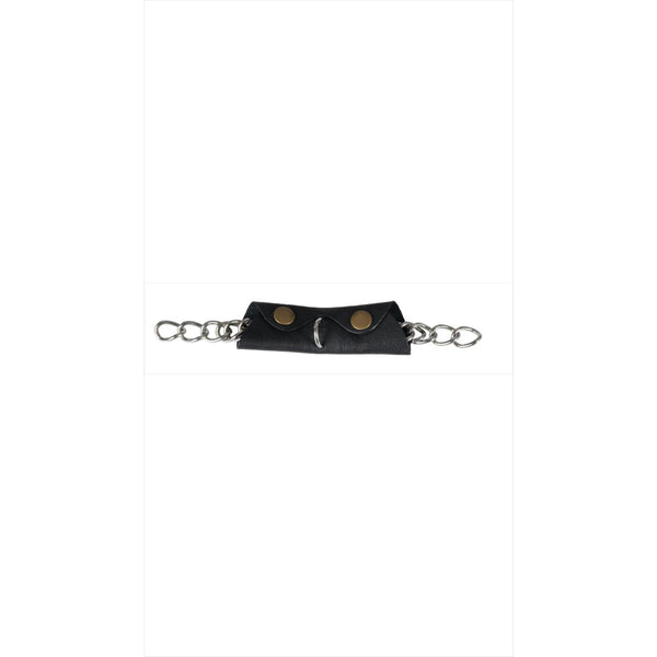 Horseguard leather chin chain pad 