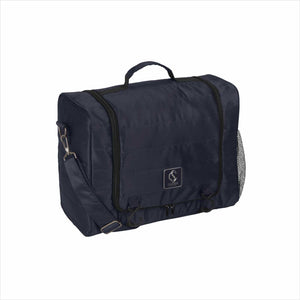 Eskadron Organizer Tasche Mattgloss Classic Sports Collection 2024 in Dunkelblau, kompakt mit Haken und Tragegriff für Stall und Turnier.
