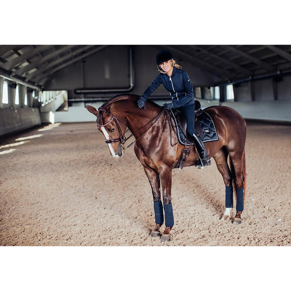 Equestrian Stockholm Saddle Cloth Midnight Blue 
