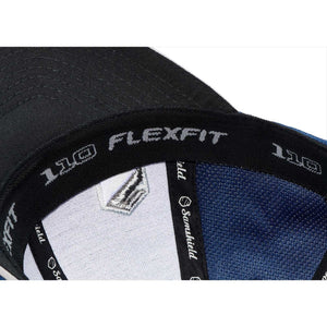 Innenansicht der Samshield Cap Flexfit kaufen - Flexible Größe | Atmungsaktiv mit Flexfit-Schweißband und Markenlogo auf dem Innenband.