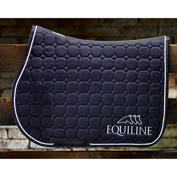 Tapis de selle Equiline Octagon Outline collection Basic 