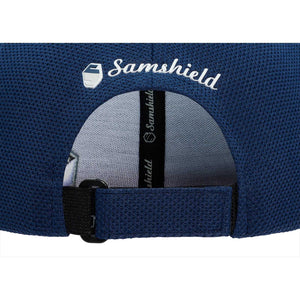 Detailansicht der Samshield Cap Flexfit kaufen - Flexible Größe | Atmungsaktiv mit verstellbarem Riemen und Markenstickerei am Hinterkopf.